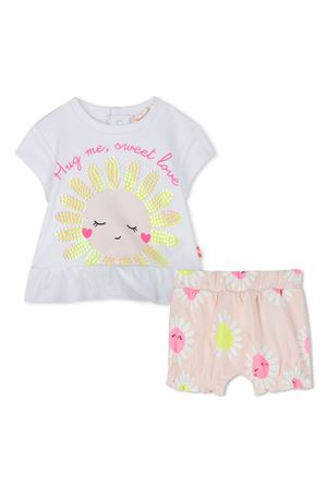 Completo in cotone bianco BILLIEBLUSH KIDS | U21081N34